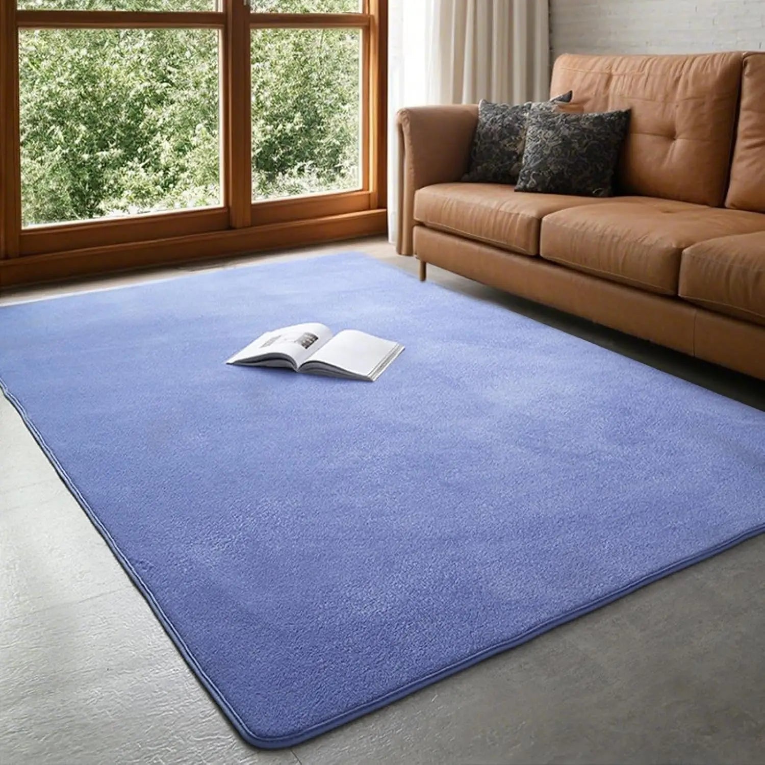 Alfombras de coral VIKAMA, antideslizantes de bajo amueblamiento para dormitorio, sala de estar, calefacción de suelo en habitación infantil, dormitorio universitario, decoración del hogar, alfombra eléctrica.