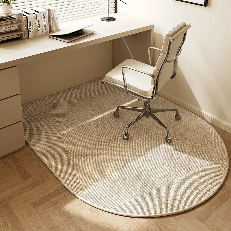 Alfombrilla para silla VIKAMA, alfombra arqueada para dormitorio, tocador, alfombra moderna para el hogar, estudio, sala de juegos, silla giratoria, alfombra silenciosa, alfombrilla para escritorio de oficina
