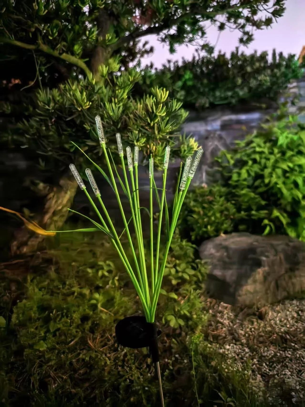 1 lampe solaire flottante lucioles, étanche, à LED, pour la décoration de paysages, d'étangs, de patios, de jardins ou d'allées.
