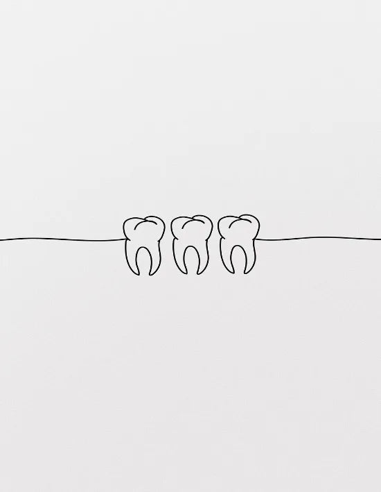 Dental Appliances for Dental Health Minimalist Teeth Dentistry Decor Canvas Painting Wall Picture Dental Hospital Wall Art Decor