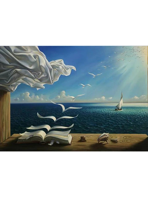 Surréalisme Œuvre d'Art Célèbre de Salvador Dalí Affiches et Impressions Toile Peinture Tableaux Muraux pour Salon Décoration Intérieure