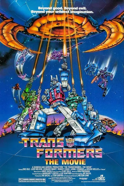 El póster clásico original de la película Transformers: Impresión y pintura en lienzo para dormitorio, paisaje deportivo, oficina, decoración del hogar