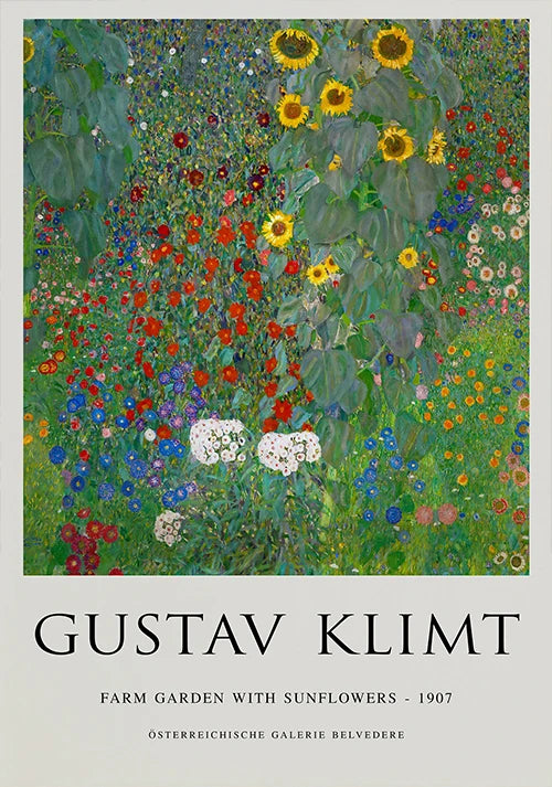 Klimt and Schiele Art Exhibition Print Gustav Klimt Vintage Garden Art Print Egon Schiele Women Famous Painting Decor Canvas Art