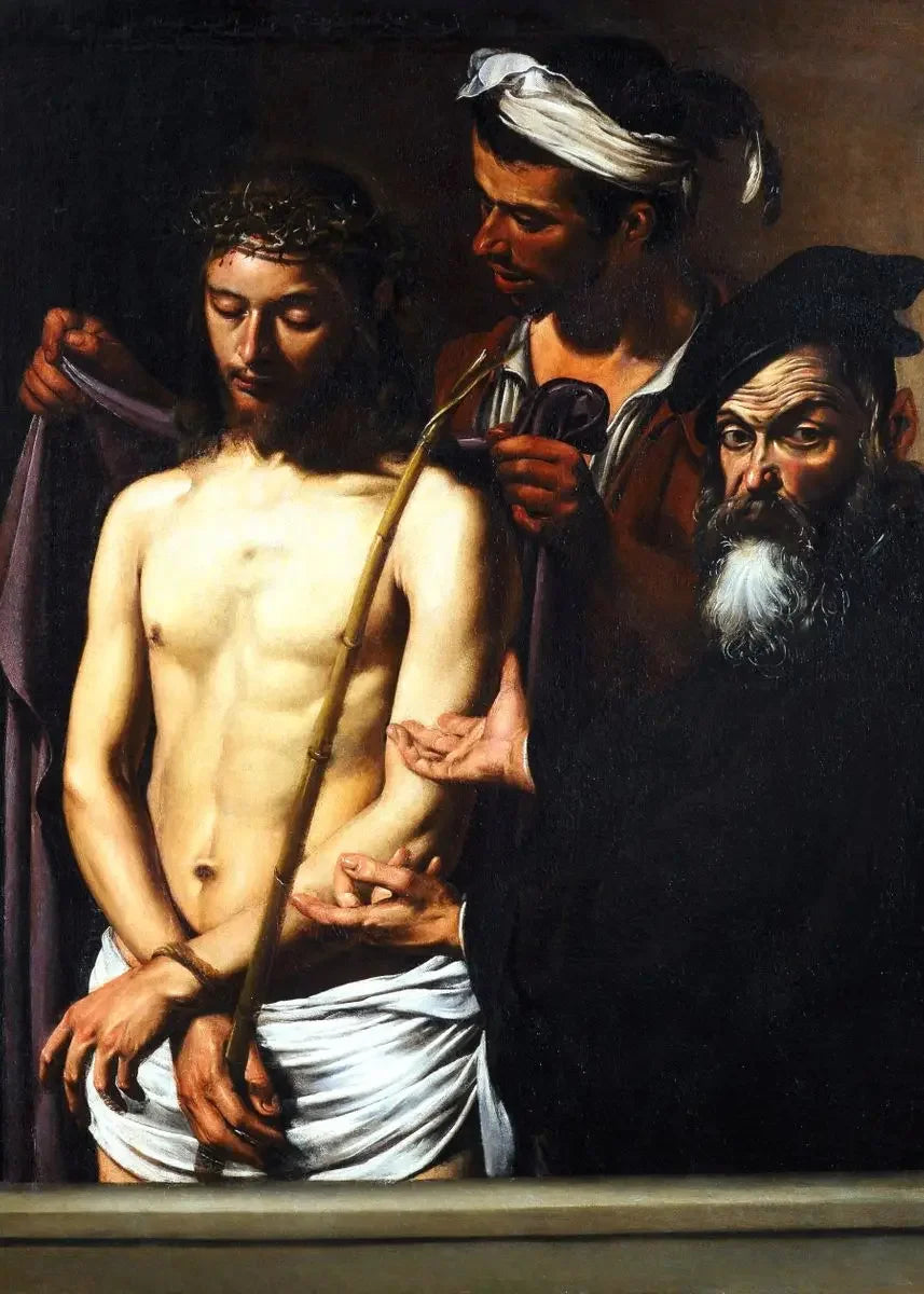 Classic, Vintage, Wall Art, Caravaggio Oil Painting, HD Canvas Printed Poster, Home Living Room Bedroom Decoration, Wall Art