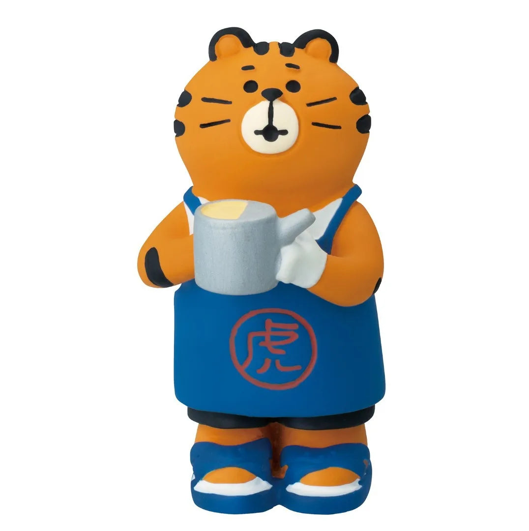 ZAKKA Adornos Noche Mercado Niña Soporte Barbacoa Escena Decoración Accesorios Fotografía Miniatura Resina Gato Regalo Cumpleaños Colección