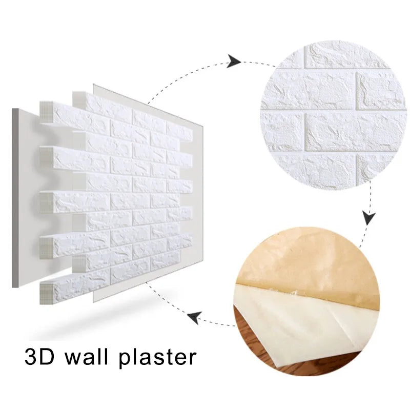 Pegatinas de pared impermeables de PVC para decoración de cocina, dormitorio, sala de estar, de 70cmx1/2/3/5/10m para papel tapiz de habitación de niños, decoración del hogar