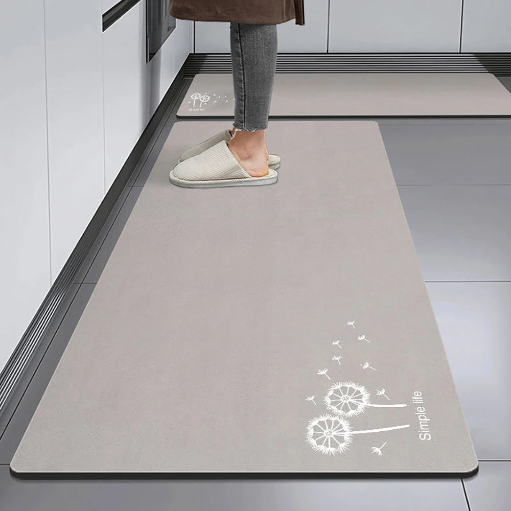 Alfombra de suelo de cocina VIKAMA, alfombra de entrada para sala de estar y dormitorio, decoración del hogar, alfombra larga pequeña para pasillo de lavadero
