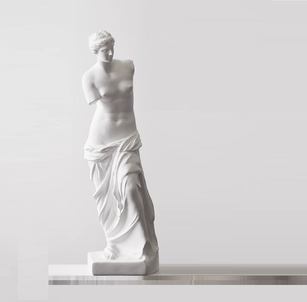 Greek Mythology Resin Figurine, Venus de Milo Statue, Aphrodite Sculpture, Goddess Figurine, Art Decoration