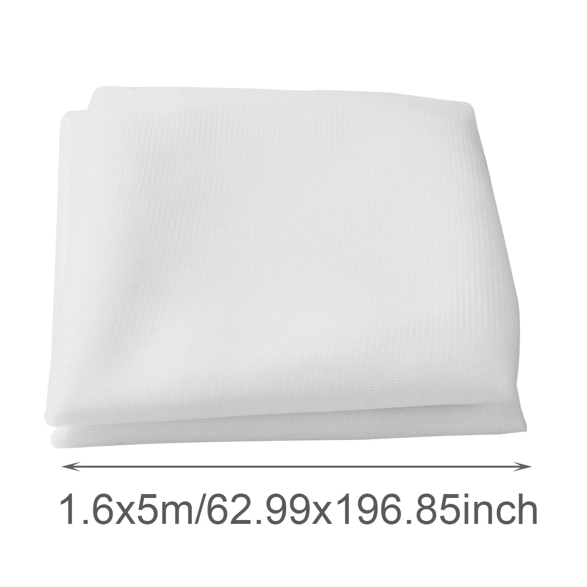 Rollo de tul blanco para decoración de bodas, organza de cristal, tela transparente para fondo de bodas, fiestas de cumpleaños, decoración de lazos de sillas de bodas