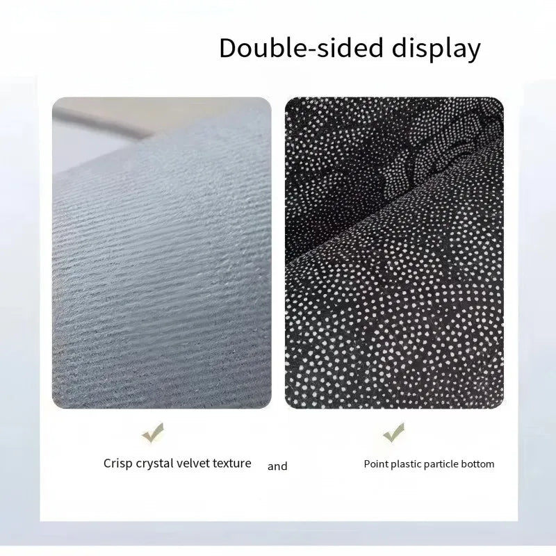 VIKAMA Tapis de protection de sol antidérapant pour chaise de bureau à domicile et d'étude Accessoire de décoration d'intérieur durable