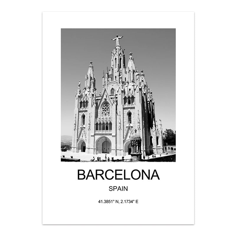City Poster New York London Paris Wall Art for Livingroom Decoration Picture on The Wall Sheets for Paintings Canvas Home Decor