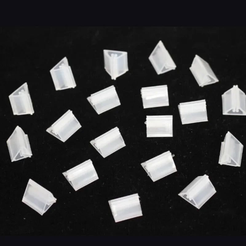 10 socles en plastique pour cartes, supports fixes uniques pour jeux de cartes en papier