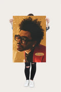 Póster The Weeknd Álbum de música Pop Rap Hip Hop Cantante Fotos de la vida Decoración de la pared Impresión de lienzo para el hogar Cuadros para sala de estar