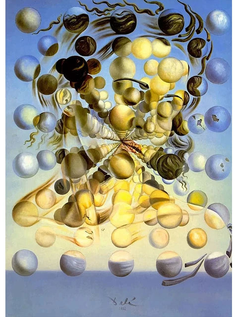 Surréalisme Œuvre d'Art Célèbre de Salvador Dalí Affiches et Impressions Toile Peinture Tableaux Muraux pour Salon Décoration Intérieure