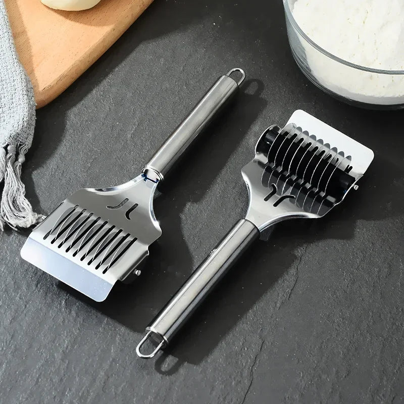 Coupe-nouilles manuel en acier inoxydable, rouleau à spaghetti, machine à pâtes, couteau à échalotes de cuisine, accessoires de cuisine