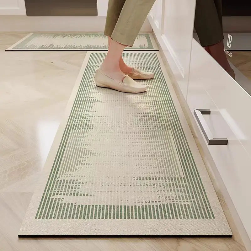 Alfombrilla de Diatomita Antideslizante, Absorbente de Agua y Aceite, para Puerta de Cocina VIKAMA, Alfombrillas Absorbentes para Baño