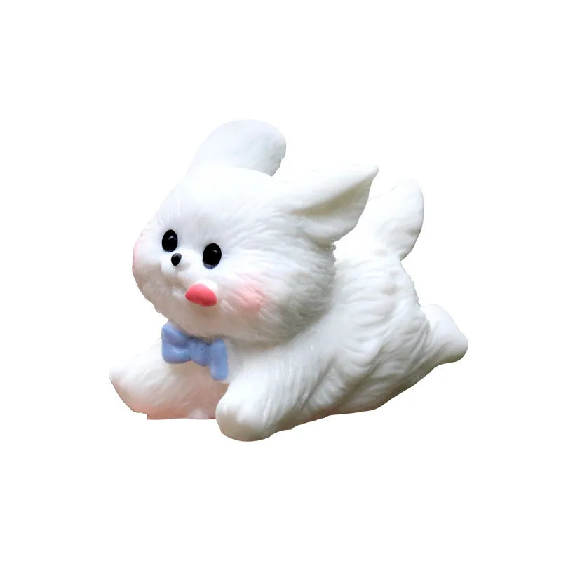5-10 figurines miniatures de chiens mignons, ornements de micro-paysage pour décorations de maison, chiot kawaii, décor de voiture, de bureau, accessoires de chambre