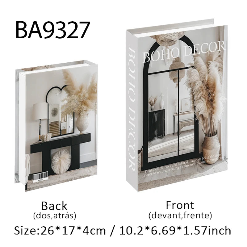Matisse Monet Boho Luxury Decorative Books Interior Decoration Fake Book Storage Box Coffee Table Aesthetic Ornament Home Decor