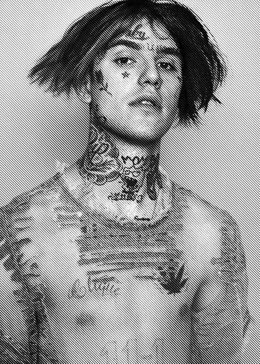 Lil Peep Retro Poster - Vintage Black & White Canvas Wall Art for Hip Hop Fans, Room Decor Aesthetic