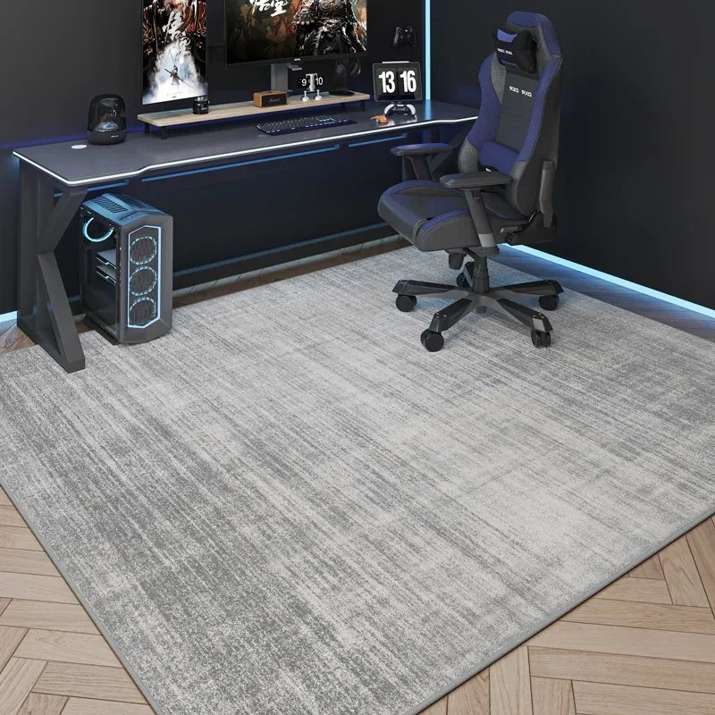 Alfombra para sala de juegos VIKAMA - Tapete para sala de estar de estilo simple - Alfombra duradera y lavable para sofá y mesa de café - Decoración del hogar