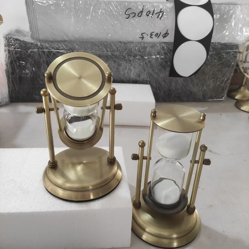 Temporizador Creativo de Reloj de Arena de Madera de 15 Minutos para Decoración de Escritorio y Sala de Estudio