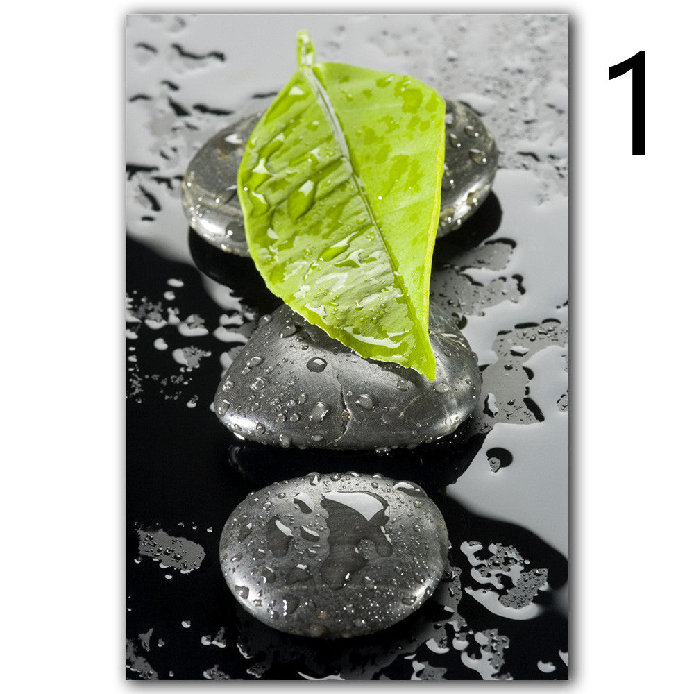 Lámina Decorativa Orquídea Spa Póster Cuadro de Pared