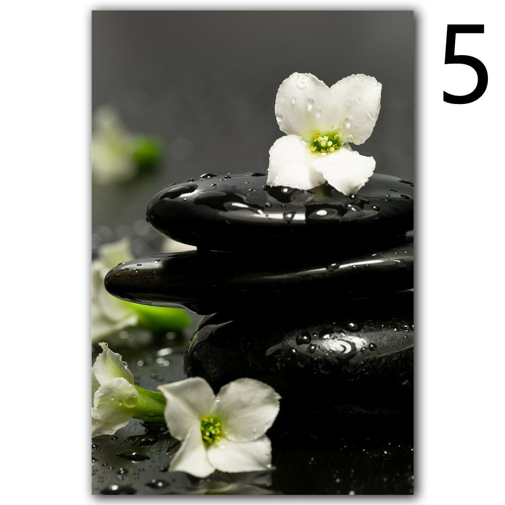 Lámina Decorativa Orquídea Spa Póster Cuadro de Pared