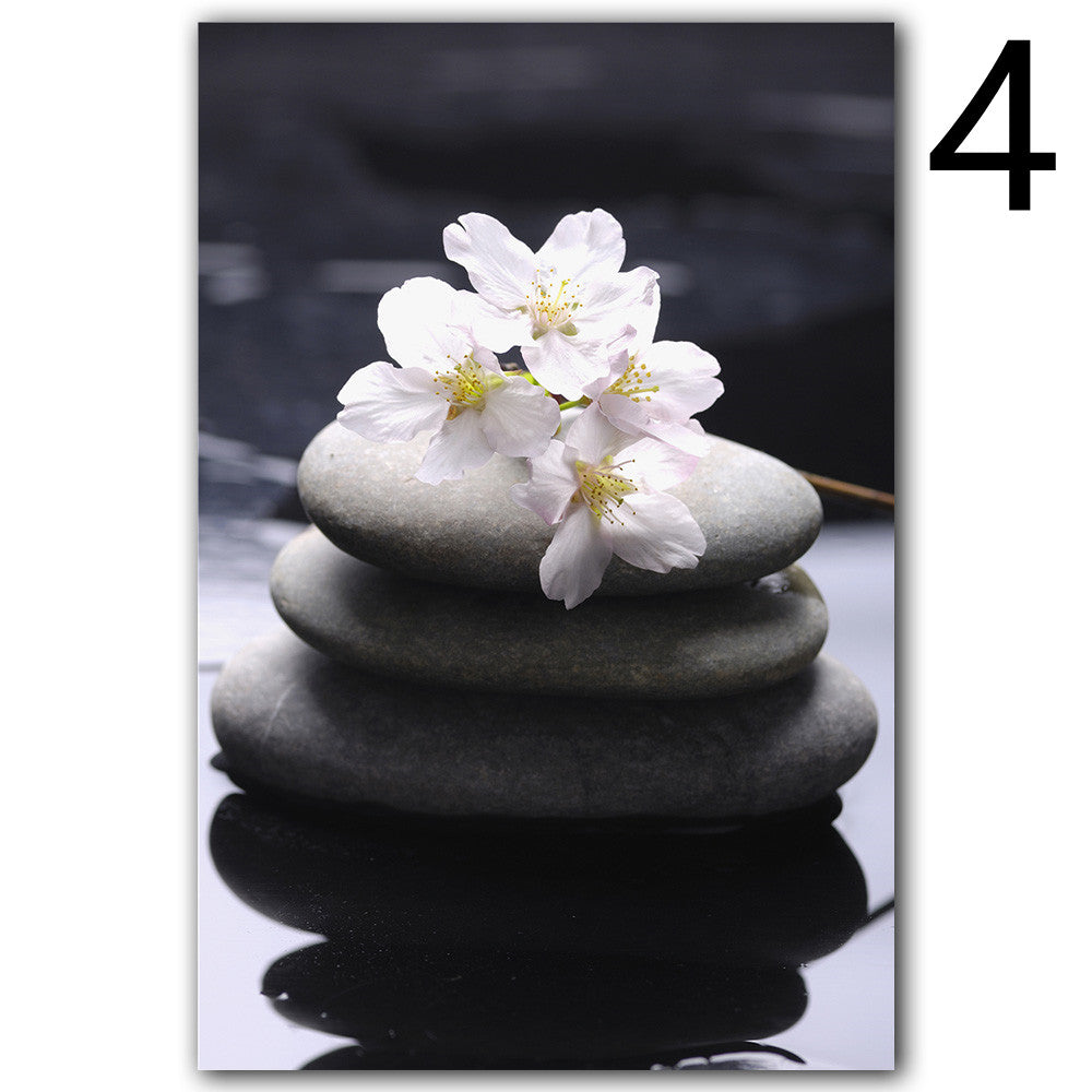 Lámina Decorativa Orquídea Spa Póster Cuadro de Pared