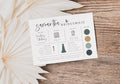 Carte d'information modifiable pour demoiselle d'honneur, Modèle d'information pour la fête de mariage, Carte de proposition de mariage, Infographie, Modifier avec TEMPLETT, WLP-SIL 5252