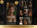 Historias de Instagram Melanin de Lujo: 50 Plantillas Motivacionales (MRR/PLR)