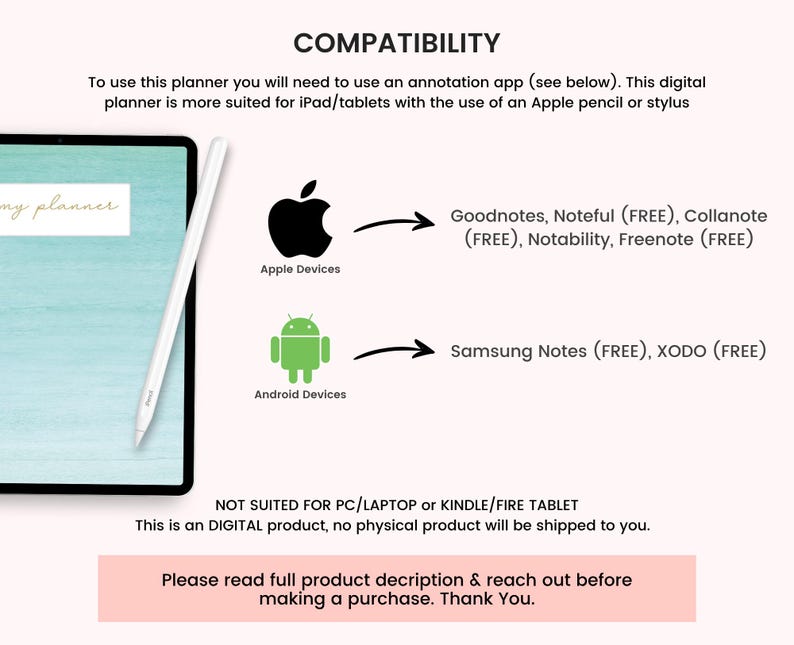 Planificateur budgétaire numérique : Suivi des finances, Compatible GoodNotes (Portrait) (Téléchargement PDF)