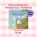 Les fichiers numériques complets du livre Bloomfolk Whimsical Workers par Oda Agda