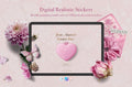 Digital Sticker Bundle Jane Austen Trinket Box | Realistic Goodnotes Stickers Regency Era | Feminine Journaling Kit PNG